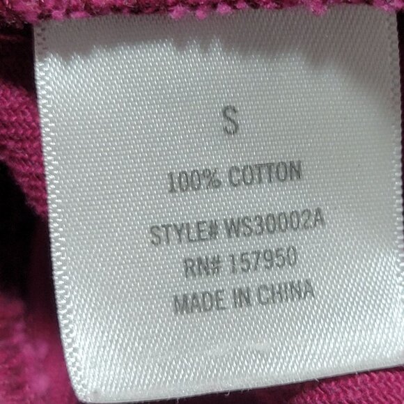 Harper Heritage Mini Skirt Womens Size Small Pink Snap Front Cotton Canvas - Picture 5 of 5